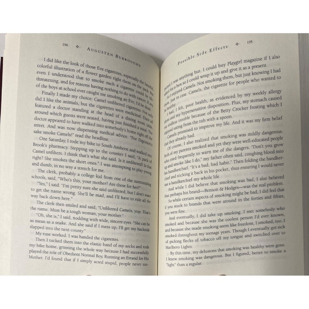 Possible Side Effects by Burroughs Augusten NY St Martins Press 2006 1st Ed HC - Picture 8 of 11